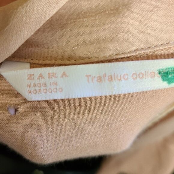 NWT Zara Trafaluc Pajama Style Blouse - Picture 10 of 13